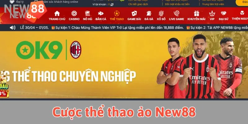 Cược Thể Thao Ảo New88